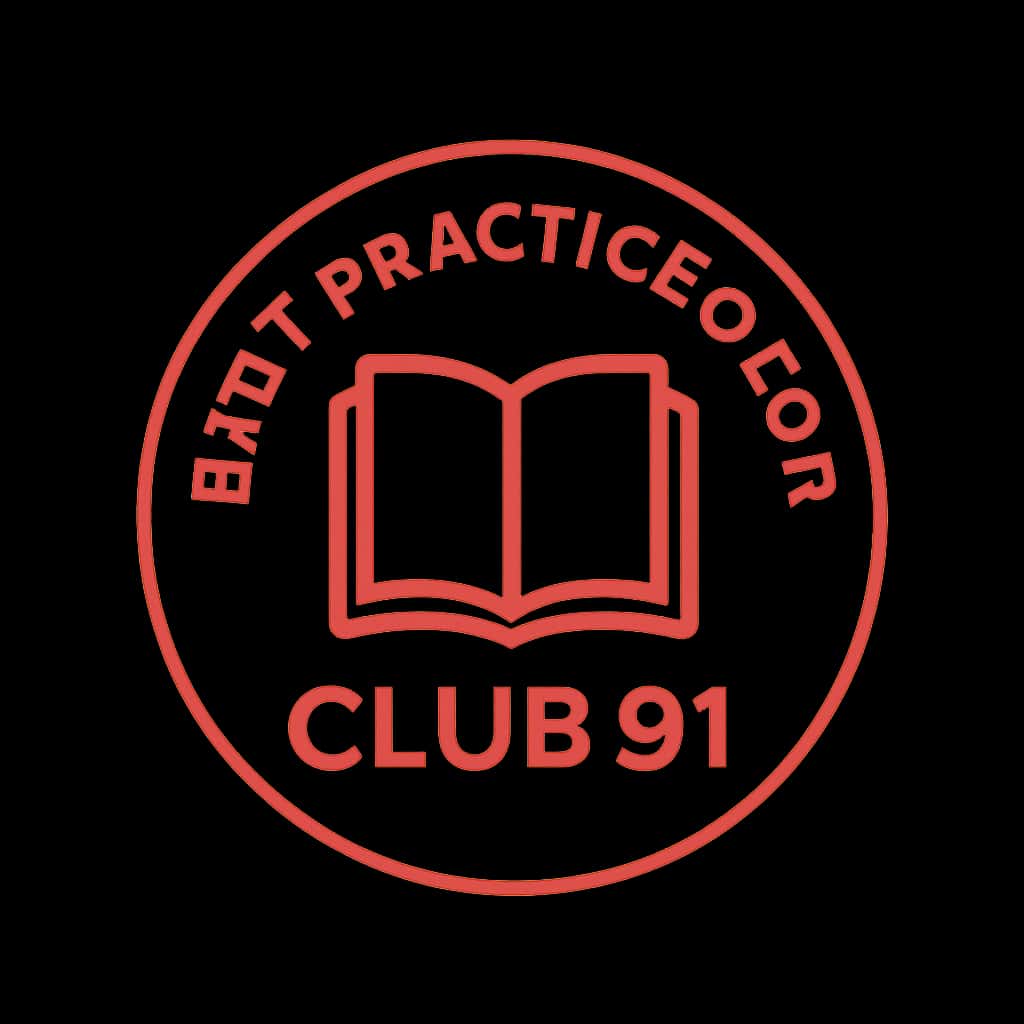 Icon badge illustrating best practices for Club 91.