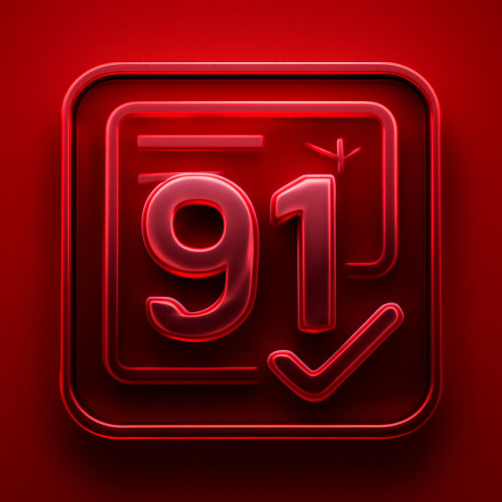 Icon representing troubleshooting steps for Club 91 login.