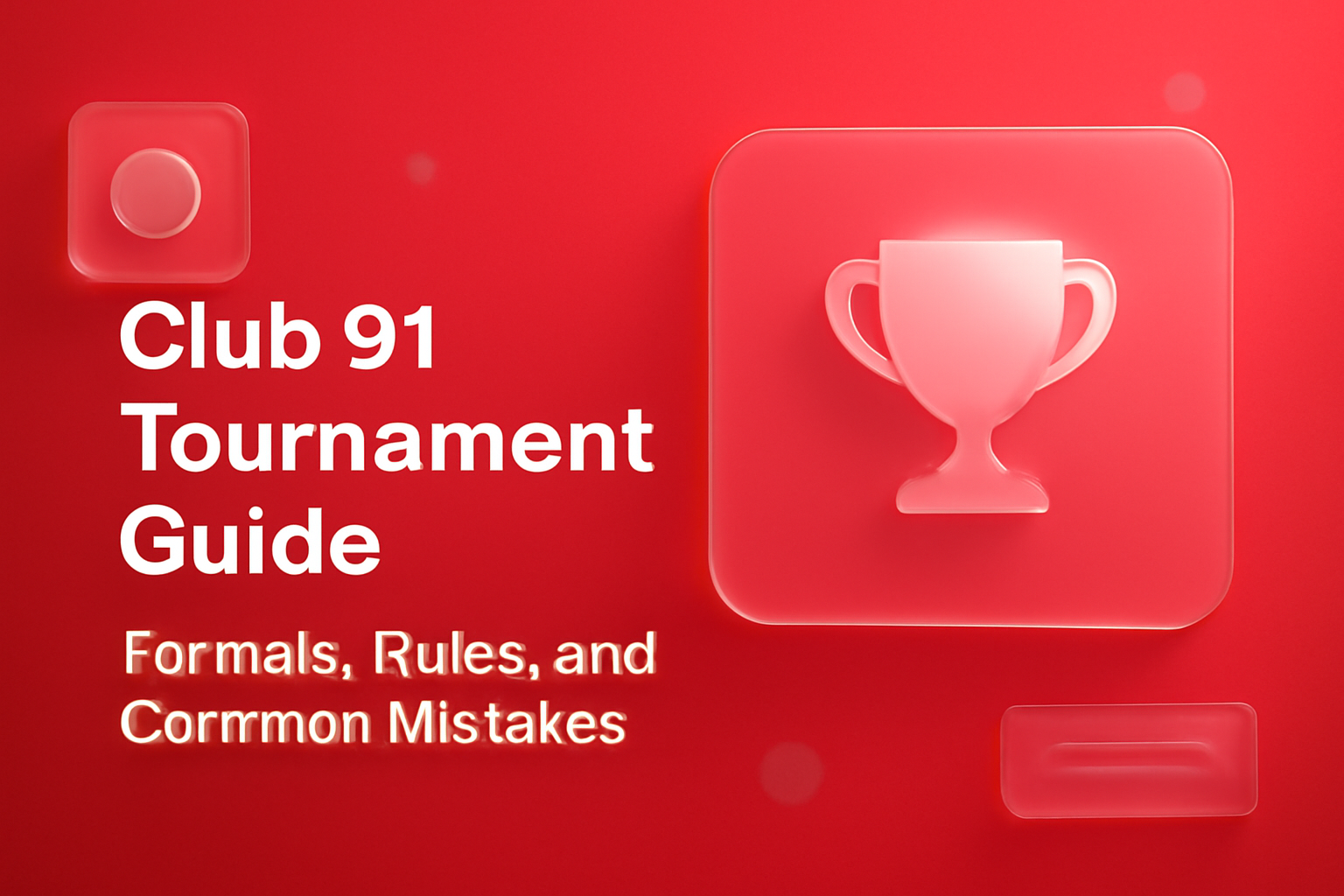 Informational graphic about best practices for using Club 91.