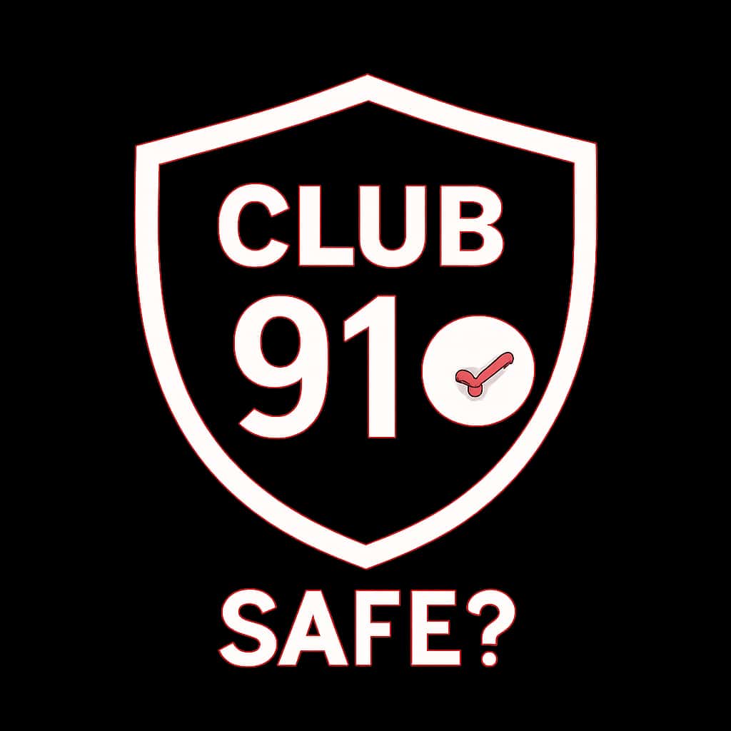 An icon representing guidance on Club 91 safety on Android.
